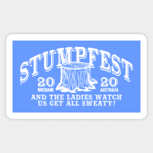 STUMPFEST!!! (White) Sticker